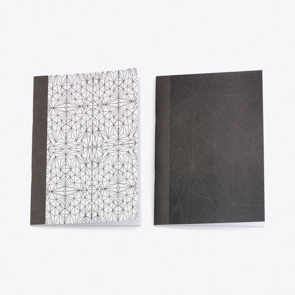 Polyhedron A5 Notebook, Set of 2