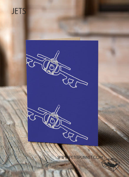 Jets Greeting Card