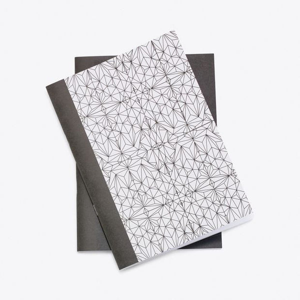 Polyhedron A5 Notebook, Set of 2