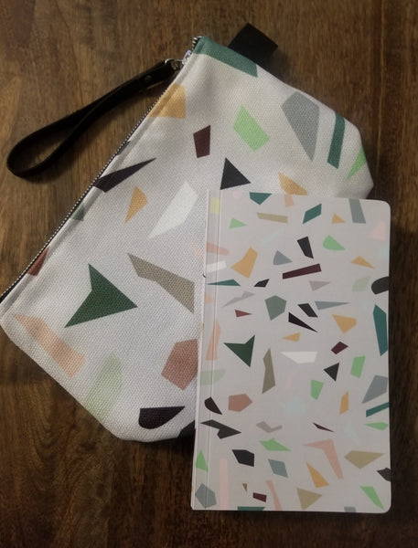 Geometric Pouches/Makeup Bags