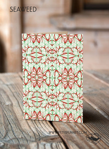 Polyhedron Series 'Seaweed' Card